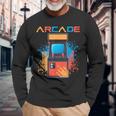 Arcade Gaming Retro Controller Game Over Play Console Giochi Maglietta a maniche lunghe Regalos para ancianos