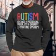 Autismo Non Un Errore Di Elaborazione Sistema Diverso Maglietta a maniche lunghe Regalos para ancianos