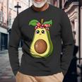 Avocado Lover Bandanaeganegetarian Langarmshirts Geschenke für alte Männer