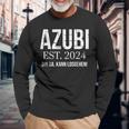 Azubi Est 2024 Apprentice Apprentice Langarmshirts Geschenke für alte Männer