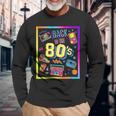Back To 80'S Intage Retro I Love 80'S Graphic Maglietta a maniche lunghe Regalos para ancianos