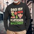 Backen Christmas Das Ist Mein Plätzchen Baking Christmas That Langarmshirts Geschenke für alte Männer