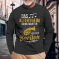 Baritone Horn Musician Das Altersheim Kann Wait Baritone Langarmshirts Geschenke für alte Männer