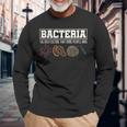 Batteri Scienziato Regalo Divertente Per Biologo Biologia Maglietta a maniche lunghe Regalos para ancianos