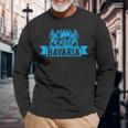 Bavaria Bavaria Bavarian Flag Pride Souvenir Langarmshirts Geschenke für alte Männer