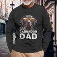 Best Labrador Dog Dad For Dog Owners Langarmshirts Geschenke für alte Männer