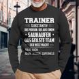 Best Trainer Coach Football Handballolleyball Langarmshirts Geschenke für alte Männer