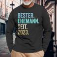 Bester Husann Seit 2023 Langarmshirts Geschenke für alte Männer