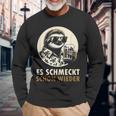 Bier Schmeckt Schon Wieder German Langarmshirts Geschenke für alte Männer