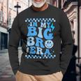 Big Bro In My Big Brother Era Pregnancy Announcement Boys Long Sleeve T-Shirt Gifts for Old Men