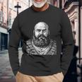 Big Manery Handsome Gay Bear Lovers Classic Engraving Maglietta a maniche lunghe Regalos para ancianos