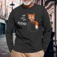 Bin Halt Ein Fuchs Gewitztes Fuchs In Meiner Tasche German Langu Langarmshirts Geschenke für alte Männer