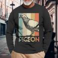 Bird Dove Breeders Pigeon Breeding Langarmshirts Geschenke für alte Männer