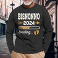 Bisnonno 2024 Loading Regalo Divertente Bisnonno In Attesa Maglietta a maniche lunghe Regalos para ancianos