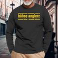 Böhse Anglerz Lustiges Outfit Für Angler Und Fischer Langarmshirts Geschenke für alte Männer