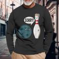 Bolos Bolos Divertidos Camiseta de manga larga Regalos para ancianos