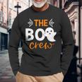 The Boo Crew Matching Halloween Family Pajamas Long Sleeve T-Shirt Gifts for Old Men
