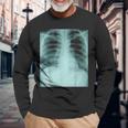 Camicia A Raggi X Maglietta a maniche lunghe Regalos para ancianos