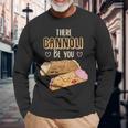 Cannoli Siciliani There Cannoli Be You Sicilia Maglietta a maniche lunghe Regalos para ancianos