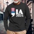 Cappello Comma La 2024 Presidente Kamala Harris Usa Kamala La Maglietta a maniche lunghe Regalos para ancianos