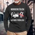 Car Mechanic Mechatronics Ölich Abends Happy Langarmshirts Geschenke für alte Männer