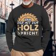 Carpenters Meister Wooden Langarmshirts Geschenke für alte Männer