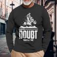 In Caso Di Dubbio Gas Entrare Quad Atv Driver Quad-Pilota Fuoristrada Maglietta a maniche lunghe Regalos para ancianos