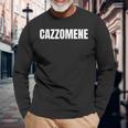 Cazzomene Cazzituoi Frank Gralia Maglietta a maniche lunghe Regalos para ancianos