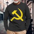 Cccp Socialista Martello E Falce Russa Mosca Maglietta a maniche lunghe Regalos para ancianos
