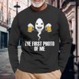 Cerveza Esperma Jarras De Cerveza Artesanal Camiseta de manga larga Regalos para ancianos