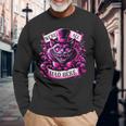 Cheshire Cat Alice In Wonderland Party Langarmshirts Geschenke für alte Männer