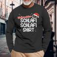 Christmas Sleep Sad Hamster Schlafi Schlafi Langarmshirts Geschenke für alte Männer