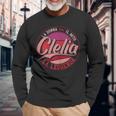 Clelia La Donna Il Mito La Leggenda Maglietta a maniche lunghe Regalos para ancianos