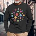 Colourful Dots For Frohnaten Langarmshirts Geschenke für alte Männer