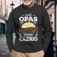 Cool Grandpa Driving Cabrio Cover Retro Carintage Pensioner Langarmshirts Geschenke für alte Männer