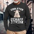 Coolster Schäff Der Welt Chef Sheep Langarmshirts Geschenke für alte Männer