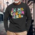 In My Cousin Era Cool Cousin Toddler Kid Long Sleeve T-Shirt Gifts for Old Men