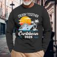 Cruisin Together Caribbean Cruise 2025 Family Vacation Long Sleeve T-Shirt Gifts for Old Men