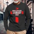 Cup Winner Leverkusen 2024 Langarmshirts Geschenke für alte Männer