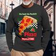 Da Hast Du Pech Pizza Peperoni Langarmshirts Geschenke für alte Männer