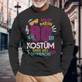 Das Ist Mein 80S Kostüm Ende Des Gesprächs 80S Party Langarmshirts Geschenke für alte Männer