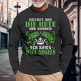 Der König Will Angeling Fisherman Fisherman S Langarmshirts Geschenke für alte Männer