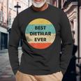 Dietmar First Name Langarmshirts Geschenke für alte Männer