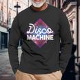 Disco Machine 70S Disco Langarmshirts Geschenke für alte Männer