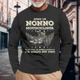 Divertente Idea Regalo Motociclistica Per Nonno Motociclista Maglietta a maniche lunghe Regalos para ancianos