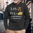 Divertente Matematica Umorismo Pi Day Scherzo Matematica Maglietta a maniche lunghe Regalos para ancianos