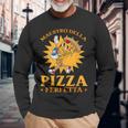 Divertente Pizzaiolo Maestro Della Pizza Maglietta a maniche lunghe Regalos para ancianos