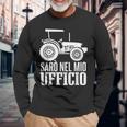 Divertente Trattorista Agricoltore Contadino Trattore Maglietta a maniche lunghe Regalos para ancianos