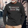 Donna Washington Adams '89 Con Collo A Maglietta a maniche lunghe Regalos para ancianos