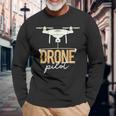 Drone Life I Droni Pilota I Quadcopter Pilot I Droni Maglietta a maniche lunghe Regalos para ancianos